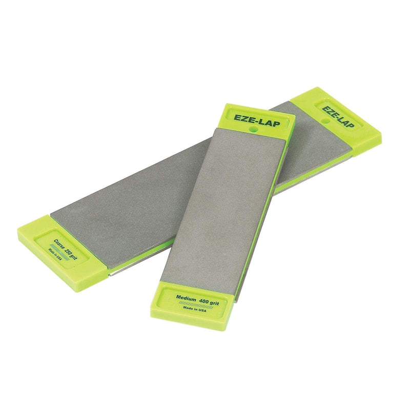 EZE-LAP DD6SF/F 2 by 6 Double Sided Diamond Sharpening Stone SF/F, Non Skid Pad Included