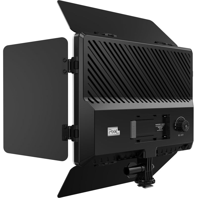PIXEL Photography Light Camera Video Lighting 20W Bi-Color Dimmable 2500-6500K Led Camera Studio Streaming Lights Photo Video Shooting (Battery Not Included) Black