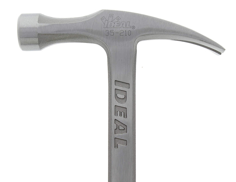 IDEAL Electrical 35-210 Drop-Forged Hammer - Electrician's Hammer 28.5 oz. 14-1/2 in. Claw Hammer