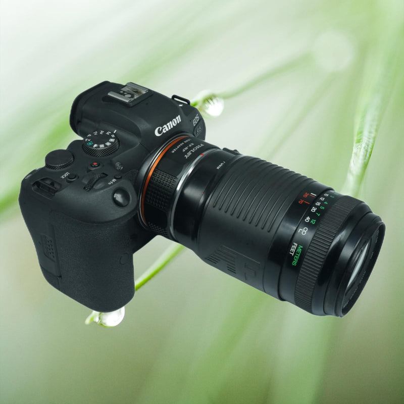 Lens Mount Adapter Manual Focus: Compatible with Canon EF (EF-S) Lens to Canon RF (EOS R-Type) Camera Body Canon EF to Canon RF