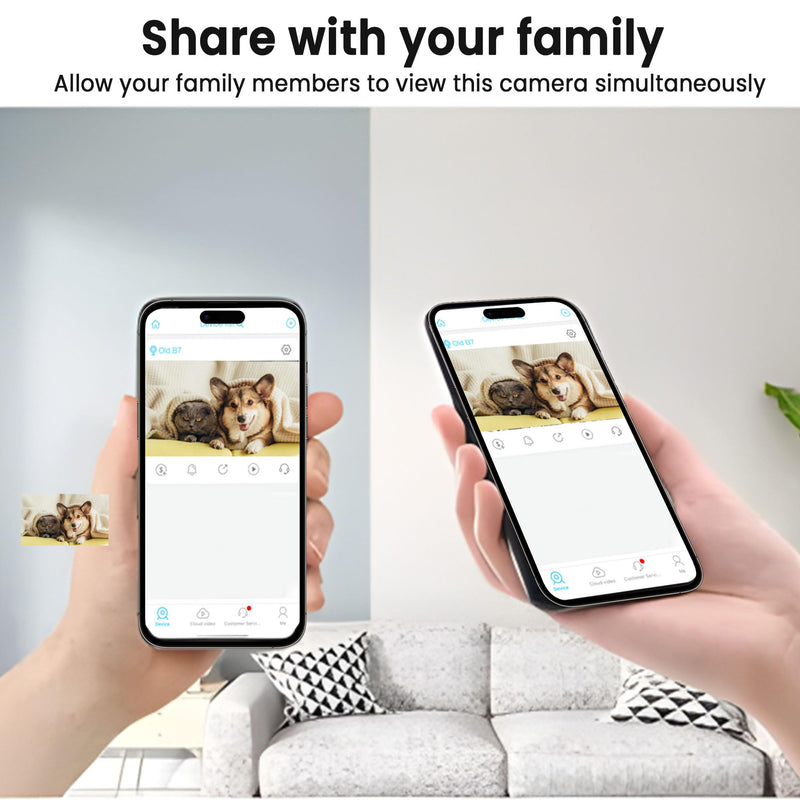 Hidden Camera, 4K QHD Spy Camera, WiFi Mini Camera, Small Camera, 100 Days Standby Time, Real-time Record, AI Motion Detection Camera, Cloud & SD Storage, Auto Night Vision Cameras for Home Security