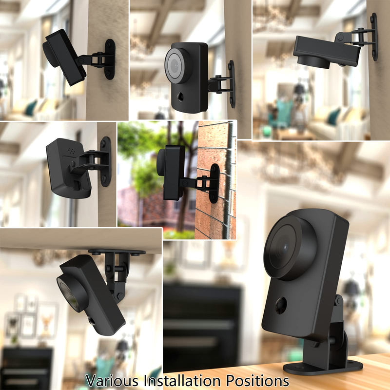 Teccle Upgrade Metal Wall Mount Compatible with Simplisafe Indoor Camera, Easy to Mount on Wall or Ceiling (3 Pack) 3 Pack