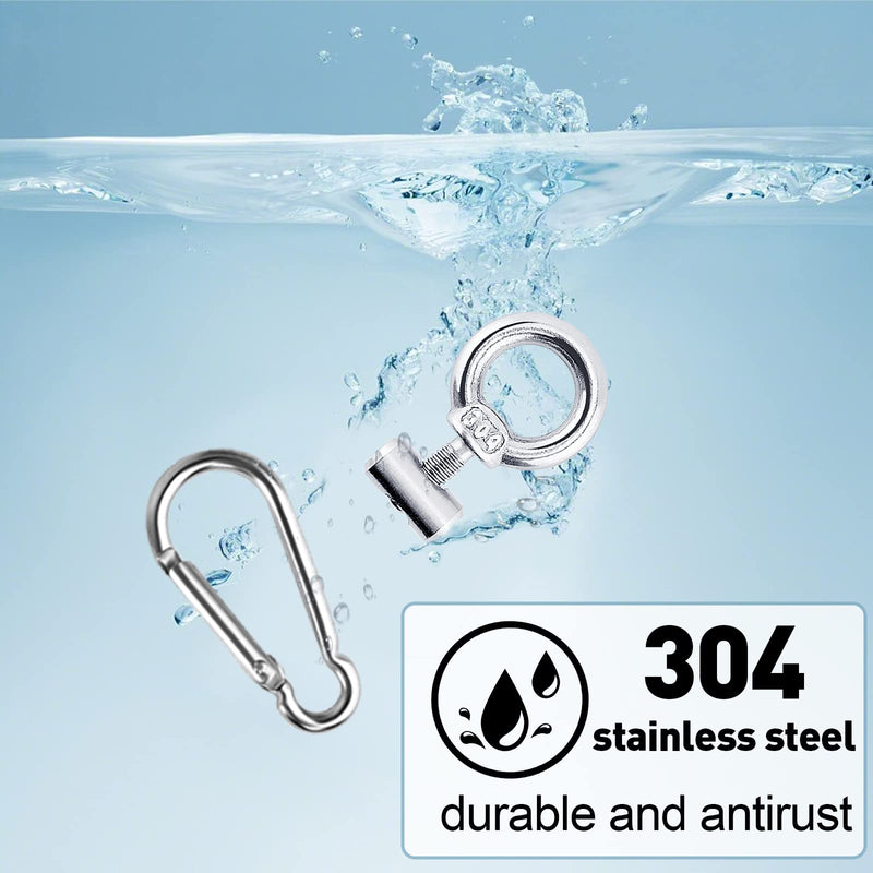 Pack of 5 Awning Rail Stoppers, 6mm 304 Stainless Steel, for Caravans, Motorhomes, Campervans, Camping Tents and Awnings, Essential Outdoor Equipment Accessory [CV21]