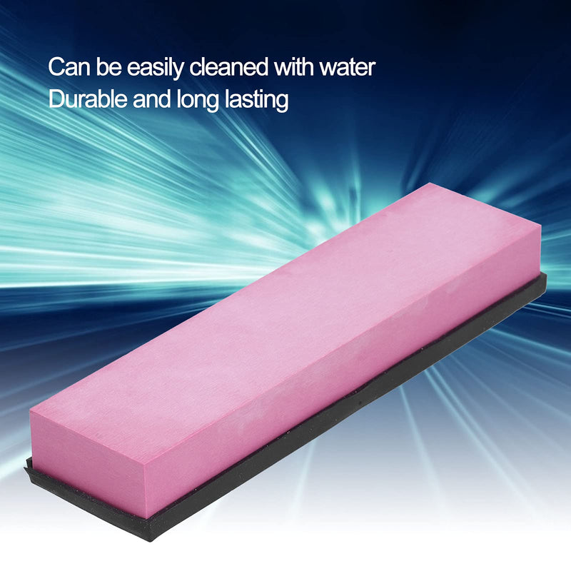 Knife Sharpening Stone 3000 Grit Sharpener Whetstone Set Ruby Fine Grinding Kitchen Tool Rectangle Sanding Stone Block for Kitchen/Hunting/Pocket Knives or Blade 200 * 50 * 25mm ﻿
