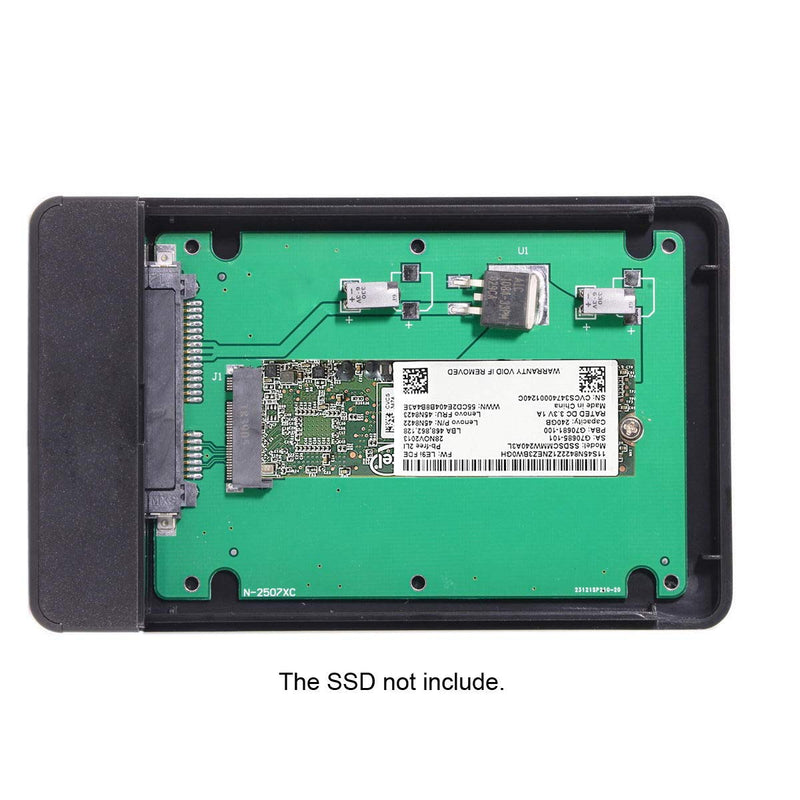 cablecc USB-C Type-C to 20+6Pin Thinkpad X1 Carbon SATA SSD Hard Disk Case Enclosure