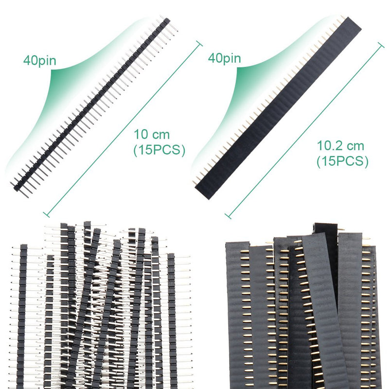 70pcs Double-Sided Hole Grid Board Kit - Nabance Double-Sided Hole Grid Board Hole Grid Board Circuit Board PCB Universal Board Kit 25 PCB Universal Board + 30 Header + 15 Screw Terminal