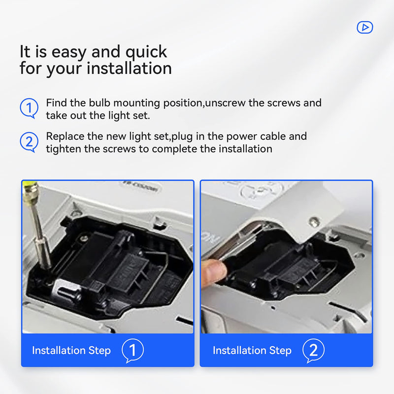 A+ Quality ET-LAE700 ET-LAE900 Replacement Projector Lamp Bulb for Panasonic PT-AE700 PT-AE700E PT-AE700U PT-AE800 PT-AE800E PT-AE800U PT-AE900 PT-AE900U with Housing