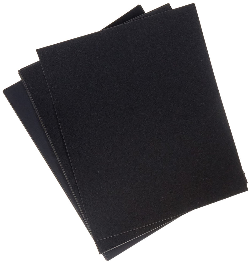 kwb sandpaper set - 20 pieces 230 mm x 280 mm, paint & car, waterproof - silicon carbide sprinkled