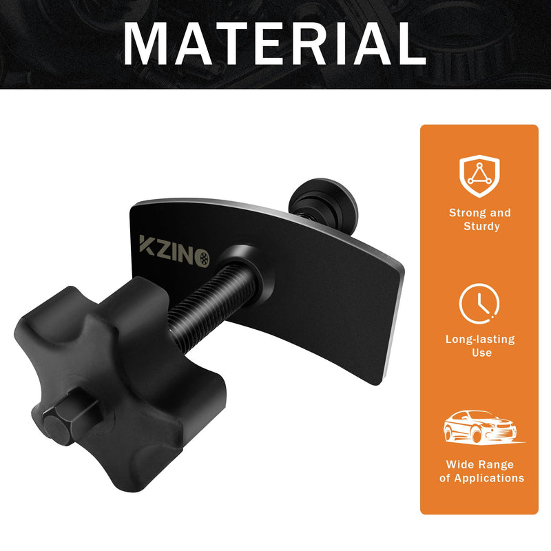 KZINO Brake Pad Spreader, Heavy Duty Piston Brake Caliper Compression Tool, Disc Brake Pad Separator Tool for Precise and Even Compression