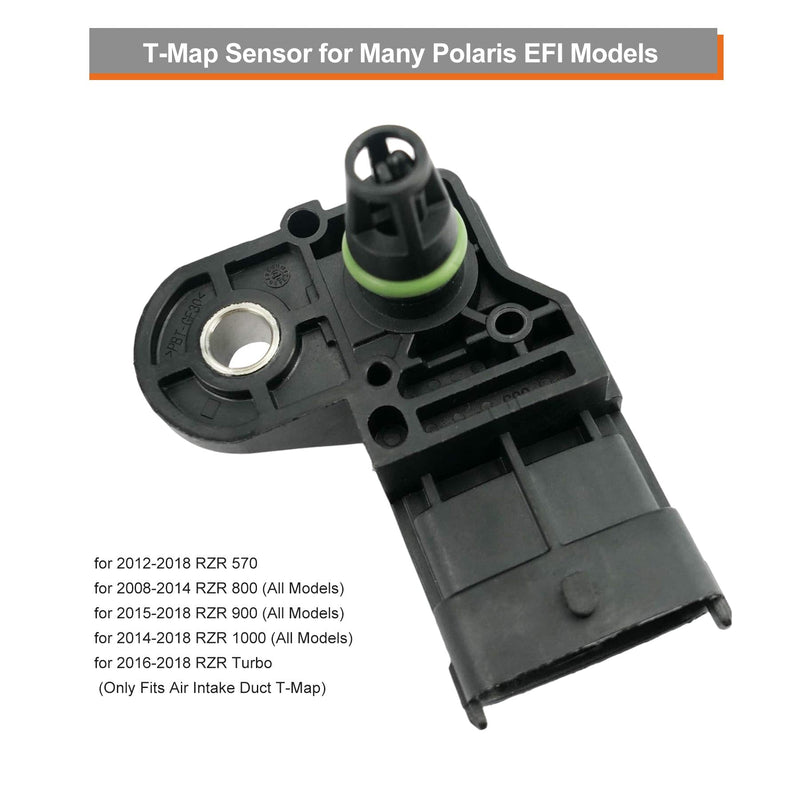 for Polaris T-Map Sensor Flow Sensor 2411528 2410422 2411082, Fits for Polaris RZR 570 800 900 1000 EFI