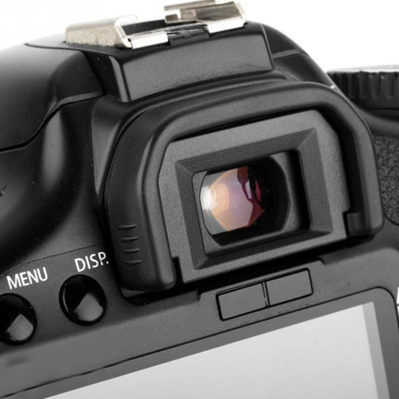 2 Pcs Eye Cup Viewfinder Rubber Frame Shell Cap Eyepiece for EOSR EOS-R Camera（with 3 Small Nails, 2 hot Shoes