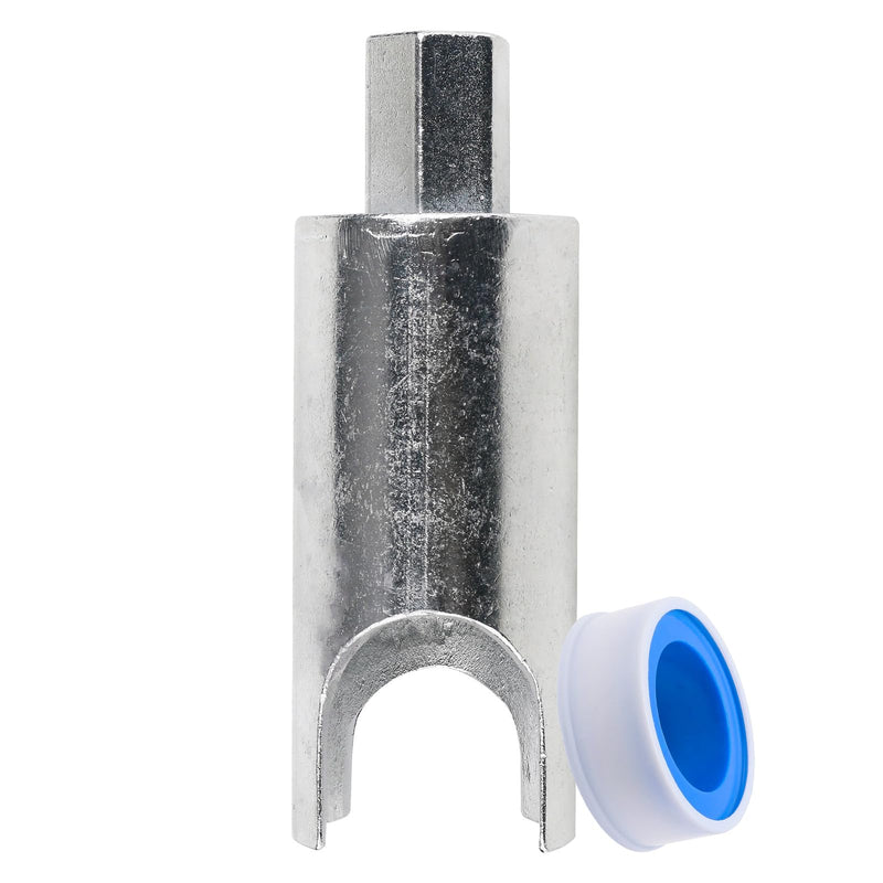 Water Heater Pressure Valve Removal Tool, Universal Rv Relief Valve Wrench Socket for Most Water Heaters Removal, Repair, Installer Used with 7/8'' Wrench