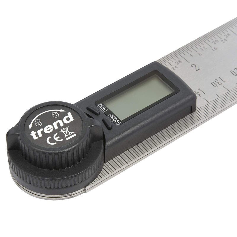 Trend 7 Inch Digital Angle Finder Ruler for Precise Internal and External Angle Measurements, DAR/200