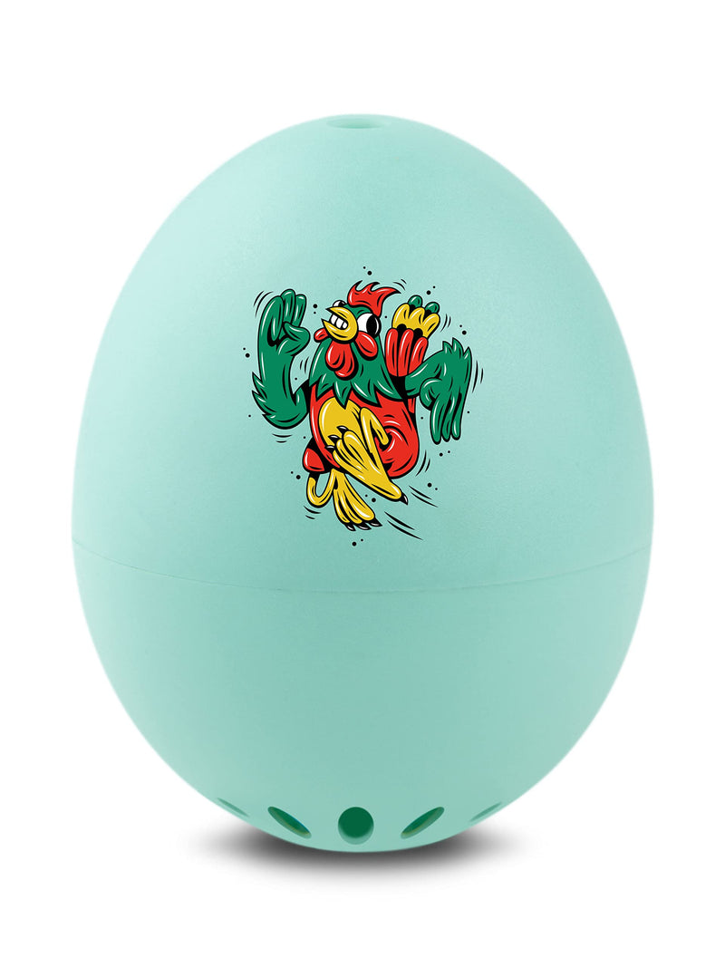 Chicken Dance BeepEgg – Egg Timer for Boiling Eggs – Musical Egg Cooker for Soft, Medium, Hard Boiled Eggs – Food Safe – Singing Floating Egg Timer – Egg Cooker for 3 Levels of Doneness - Brainstream