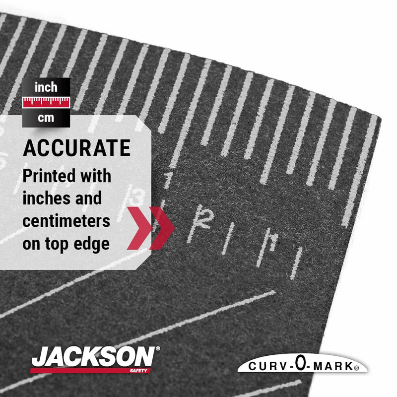 Jackson Safety Pipe Measuring Tool - Wrap-A-Round Tape Pipe Fitting Tool (Multiple Sizes and Heat Ratings) 350⁰ F Heat Rating XX-Large
