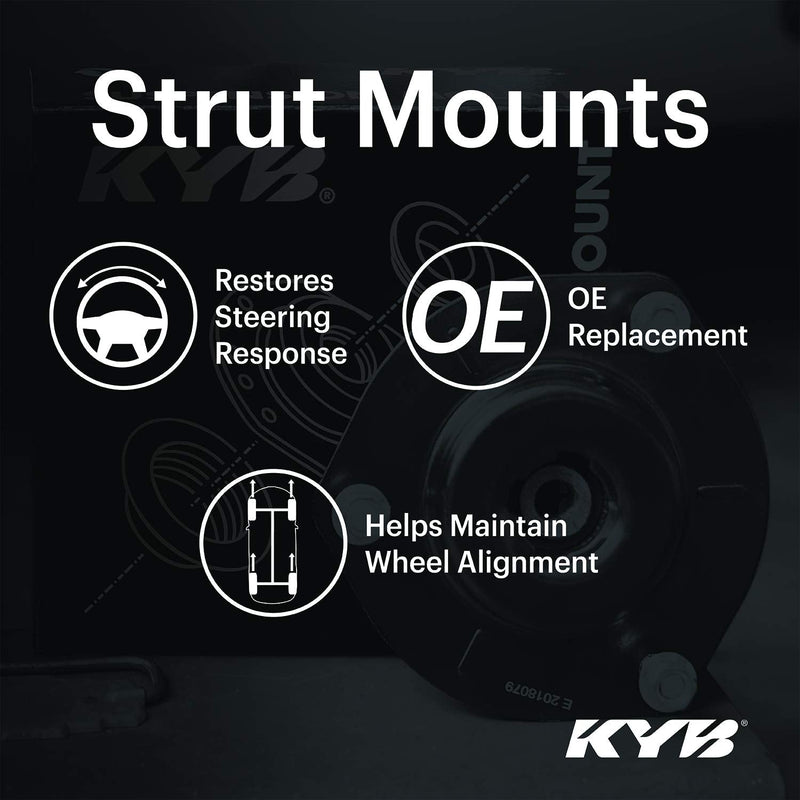 KYB SM5382 - Mount Kit , Black