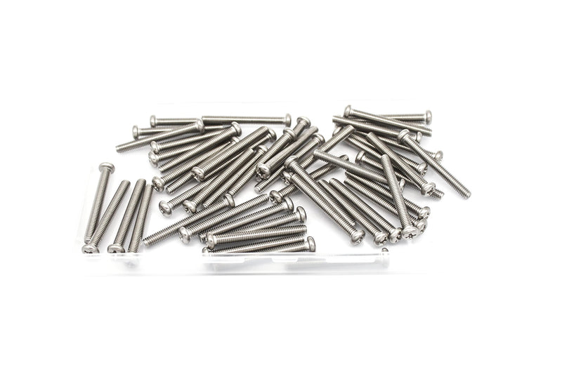 50Pcs VESA TV Monitor Mounting Screws M4 x 35mm
