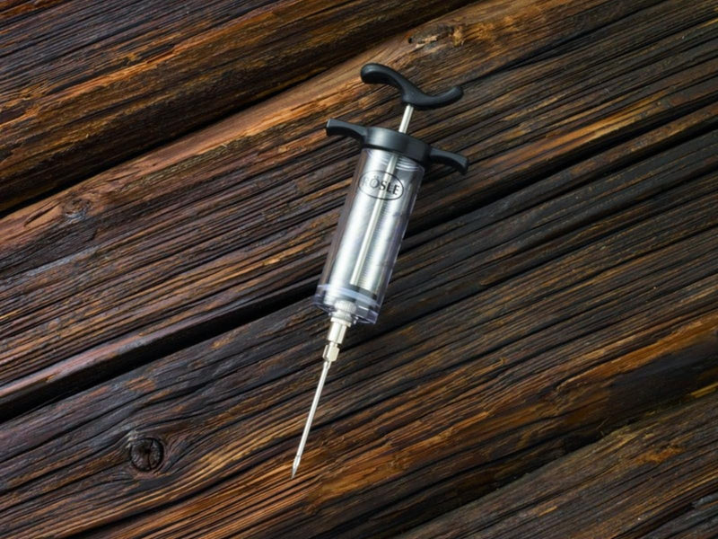 Rösle Stainless Steel Barbeque Marinade Injector (Hold up to 2 Fluid Ounces)