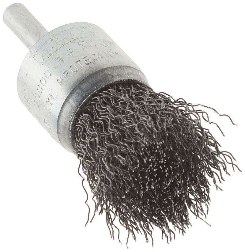 DeWalt Accessories DW4901 1" Crimp End Wire Brush (Pack of 5) 1 inch (Pack of 5)
