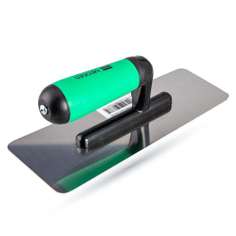 Stainless Steel Plaster Trowel, (9.4x4inch) Venetian Plaster Trowel, Plaster Tool, Medium 240x100mm, Meoded Paint & Plaster