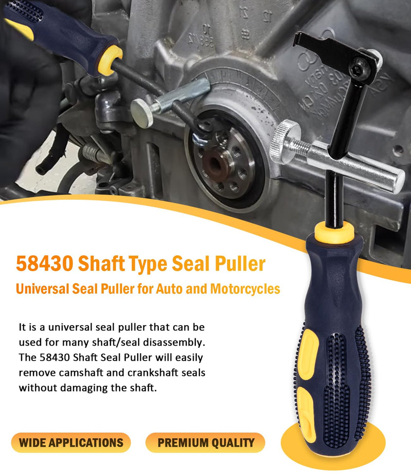 58430 Shaft Type Seal Puller Universal Seal Puller for Most Auto and Motorcycles