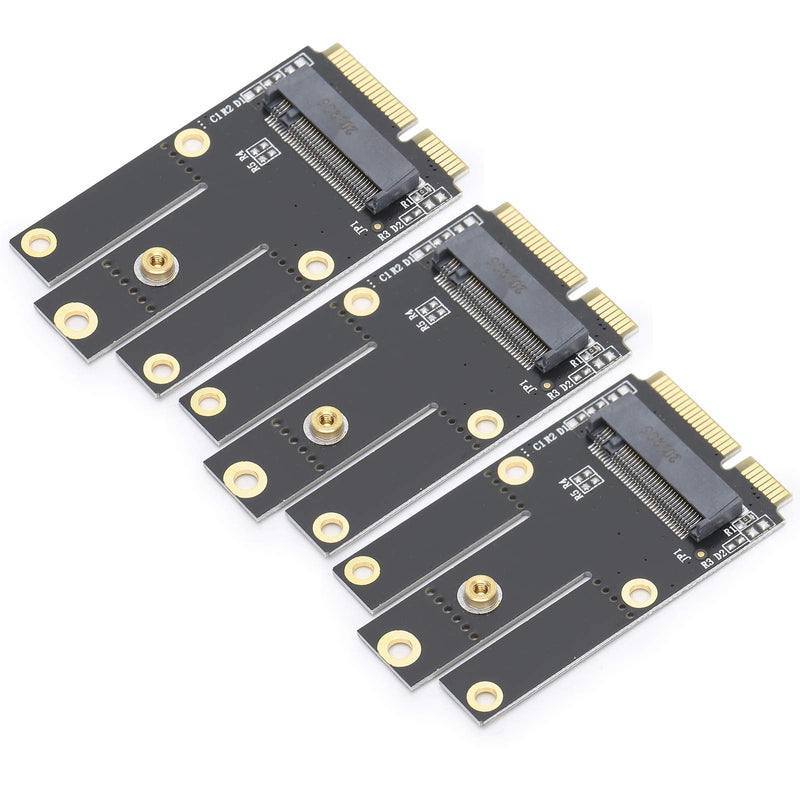 M.2 NGFF to Mini PCIe Adapter for Laptop, Key AKey A+E Adapter Converter Board Compatible with 3160NGW 7260NGW 8260NGW 8265NGW 9260NGW AX200NGW