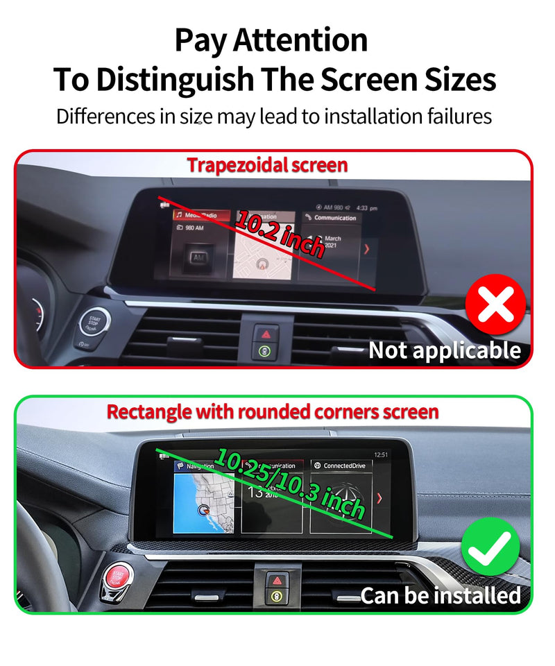 Wireless Charging car Phone Holder for BMW X3 2018-2021/BMW X4 2019-2021 Accessories 10.25/10.3-inch Screen Fixed Clip,360° Rotation car Phone Mount Compatible with MagSafe 10.25/10.3-inch for 2018-2021 X3/ 2019-2023 X4