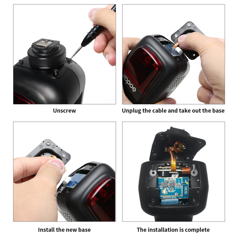Godox V1S /V860III-S Hot Shoe, V1PRO V100 Flash Accessories for Godox V1-S /V860III-S Speedlite Flash