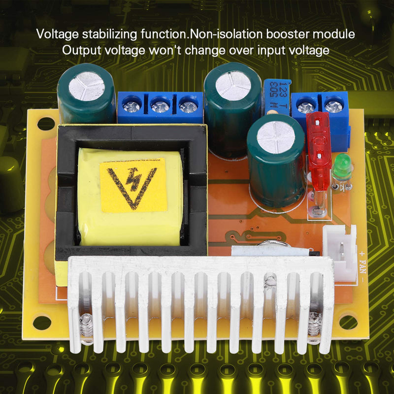 FTVOGUE High Voltage DC-DC Boost Converter 8-32V 12V to ±45V-390V ZVS Capacitor Charging Non-Isolating Power Supply Module