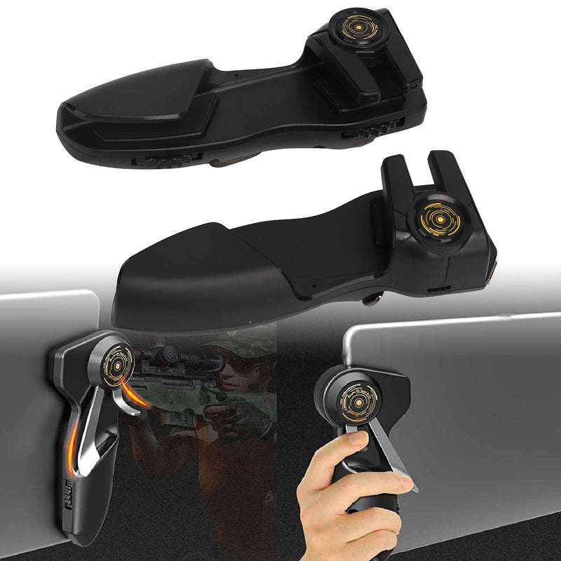 Gaming Controller Gamepad, Mobile Game Handle Controller 6 Finger Shooting Button Trigger Auxiliary Gamepad, for Smartphone/Tablet
