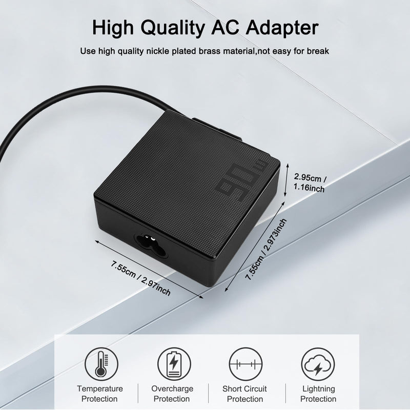 90W USB-C Charger adp-90rb e for Asus Vivobook S 14 14X 16X OLED k3502z k3402x tp3402z m3502r s5402s s5602z m5602s Asus Zenbook 14X ux3404V ux5400z q410v q420v a21-090p2a adapter