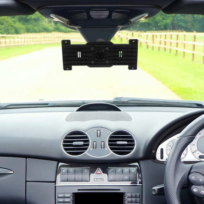 DOITOOL Rear View Mirror Back Plate Panel Interior Mirror Bracket Arm/Mirror Dash Cam Mount Arm for Car DVR Instead of Strap