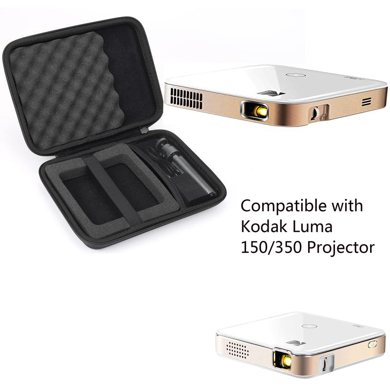 khanka Hard Travel Case Compatible with Kodak Luma 150/350 Pocket Projector - Portable Movie Projector, Case Only Case for Luma 150 / 350