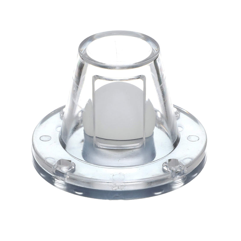 Seachoice Self-Bailing 2-7/8 In. Scupper Valve Kit, Clear