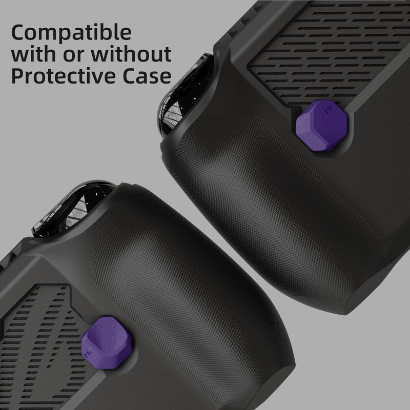 Skull & Co. Back Button Enhancement Set, Improvement Button Protection Kit for ROG Ally X- Galactic Purple, 4pcs