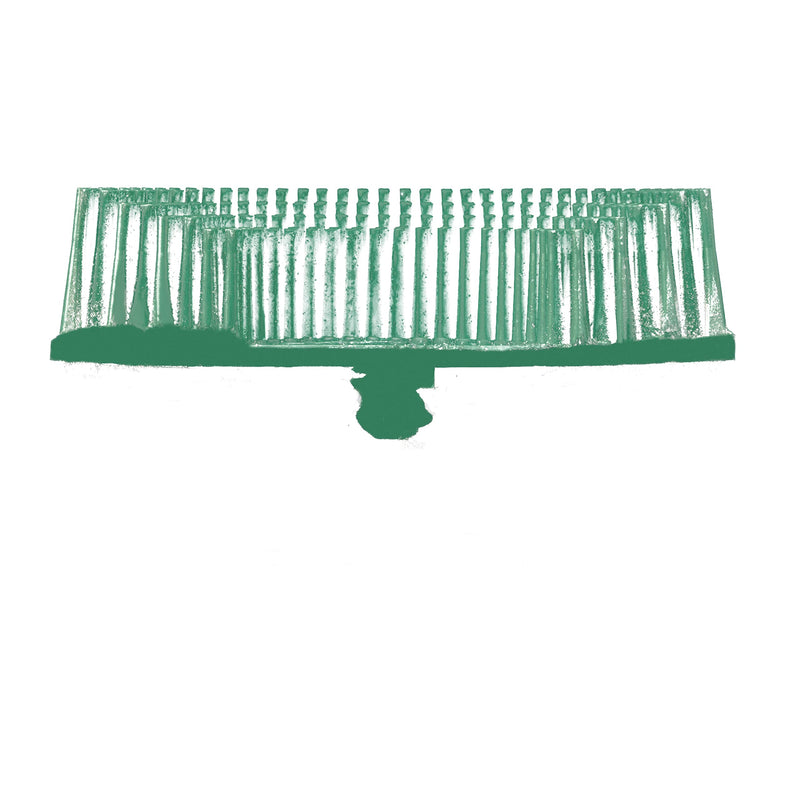 3M Scotch-Brite 07525 Roloc 2" x 5/8" Tapered Medium Grade Bristle Disc yellow 50 mm x 15.8 mm