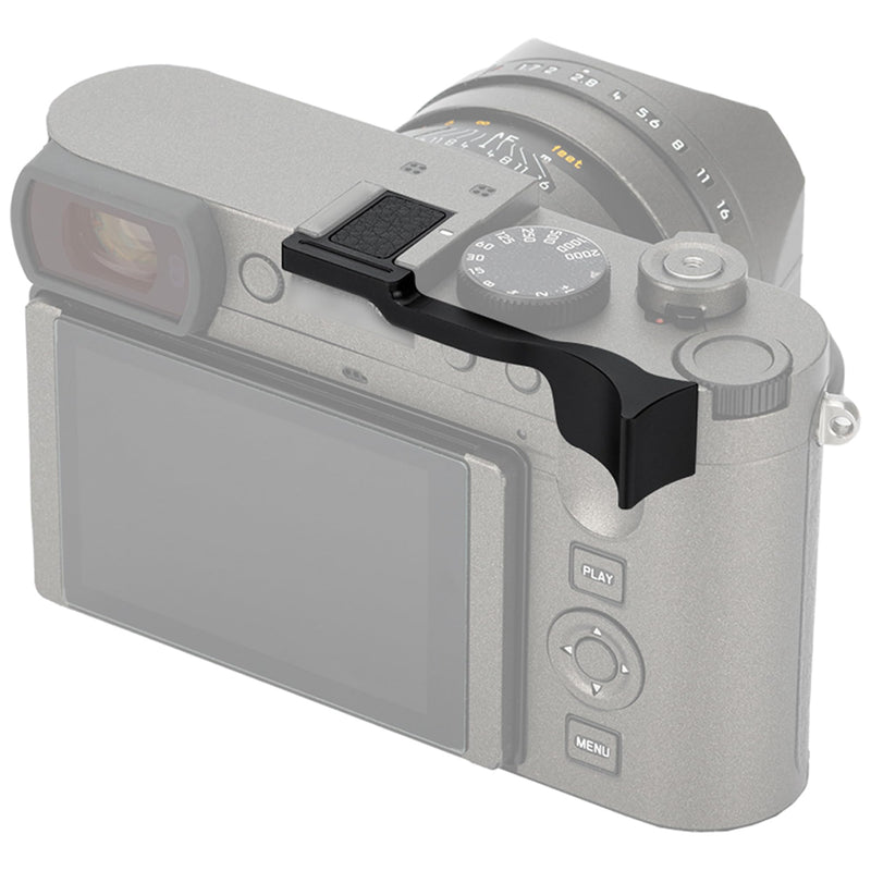JJC TA-Q3 Thumbs Up Grip for Q3 Camera, Q3 Thumb Grip, Made of Premium Anodized Aluminium Alloy, Silicone Pad, Hot Shoe Grip for Q3, Weight 9G, Size 68.1 x 30.7 x 18mm 3