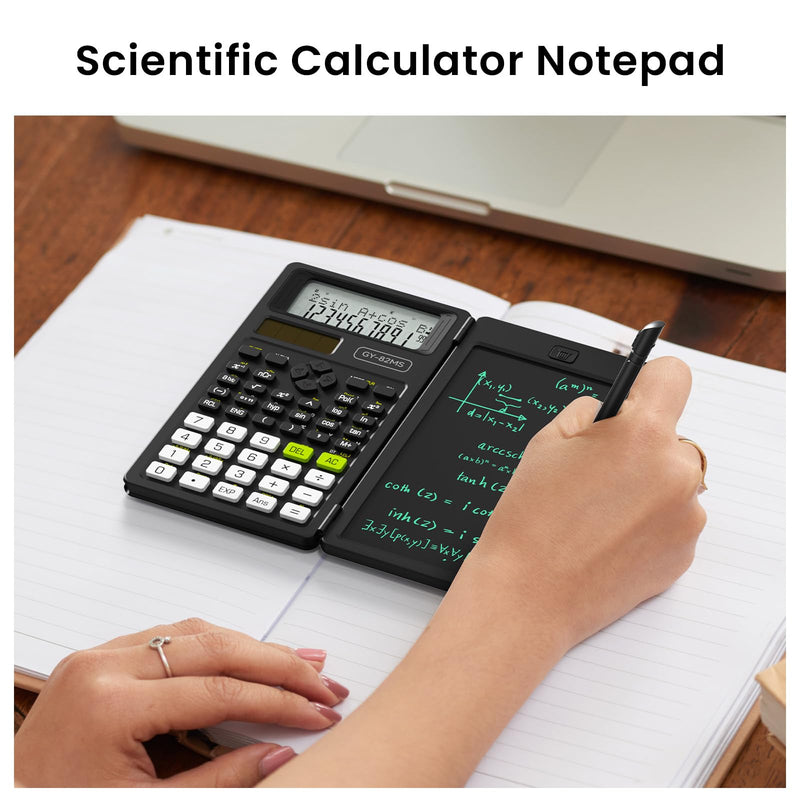 82 MS Scientific Calculator for School with Notepad * 2