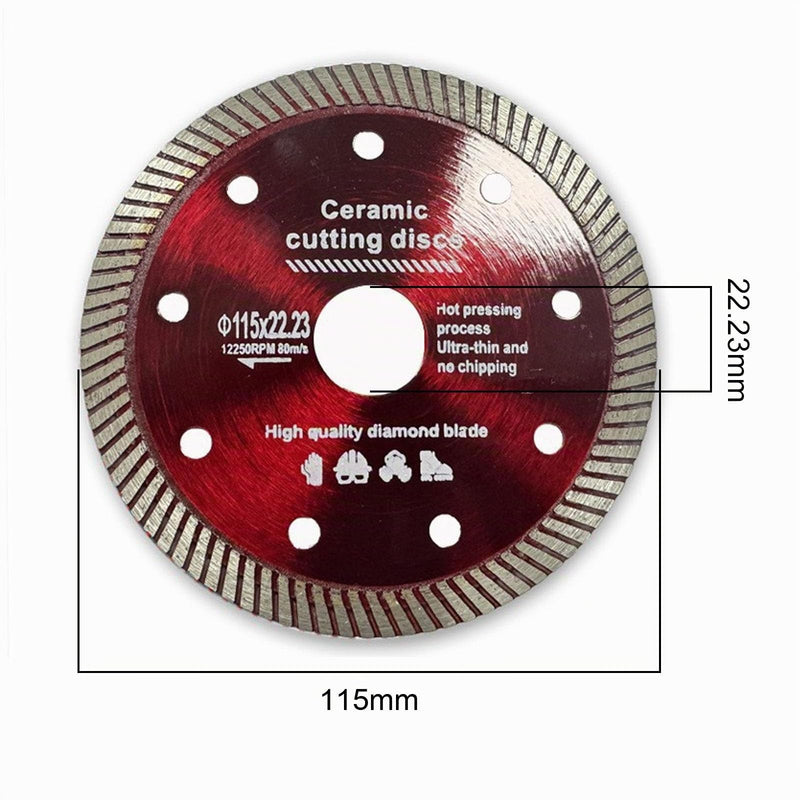 Set of 4 Cutting Discs 115 x 1 x 22.2 mm, Angle Grinder Discs 115 Set for Cutting Metal, Stone, Wood, Ceramic, Tile