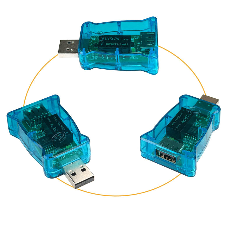 DSD TECH SH-G01A USB Izolator with ADUM3160 Chip 12 m Blue