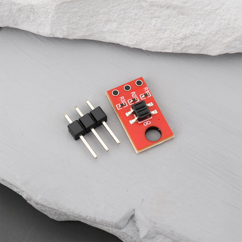 ECSiNG QRE1113 IR Sensor Modules 3.3-5 VDC 25 MA Detection Distance 3 mm for Detection of Reflection Obstacles Pack of 4