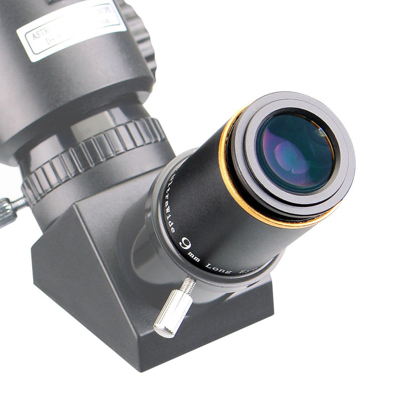 SVBONY Telescope Eyepiece Fully Mutil Coated 1.25 inches Telescope Accessories Set 66 Degree Ultra Wide Angle HD 9mm for Astronomy Telescope