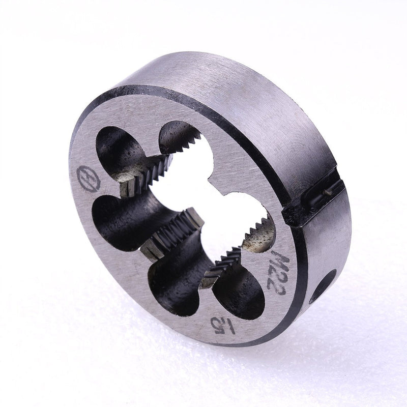 ATOPLEE 1 piece M22 X 1.5mm Metric right hand thread die M22 X 1.5mm