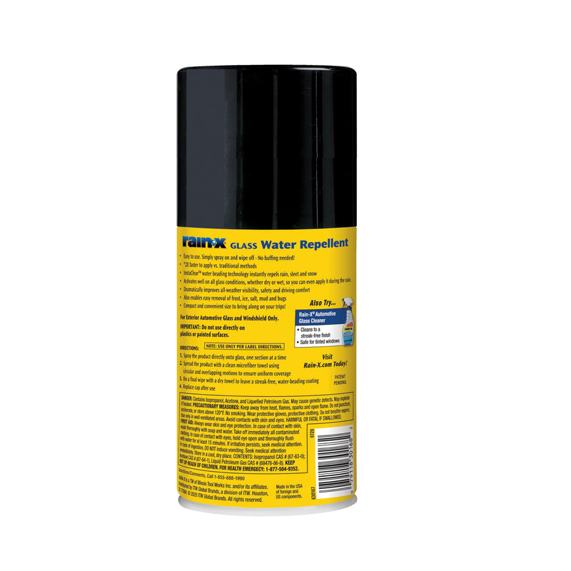 Rain-X 630167 On-the-GO Glass Water-Repellent Aerosol 9 oz.