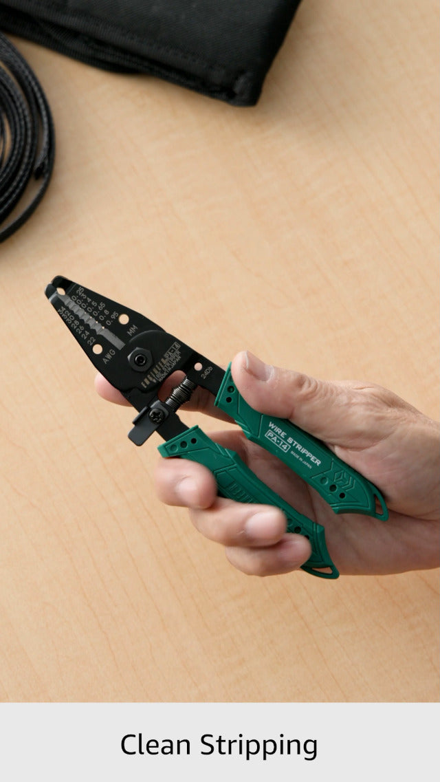 ENGINEER PA-14 Precision Wire Stripper for Micro-Thin Wire Made in Japan For ultra-fine lines