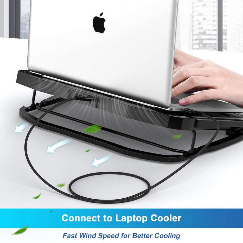 USB 3.0 A to USB A Cable 6FT, USB in Car USB to USB Cable Long USB Male to Male Cable Super Fast 5Gps Data Transfer Type C Wire for Laptop Cooling Pad, Hard Drive Enclosures, Laptop Cooler, DVD Player Black