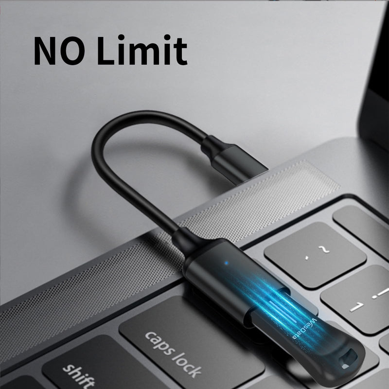 5-Pack 64GB Small USB Flash Drives with 2 USB C Adapters in Portable Carrying Case, Zinc Alloy Metal Shell, 4 Colors, Thumb Drive, Memory Stick, Pen Drive for PC/Mac/Phone/Laptop/Car