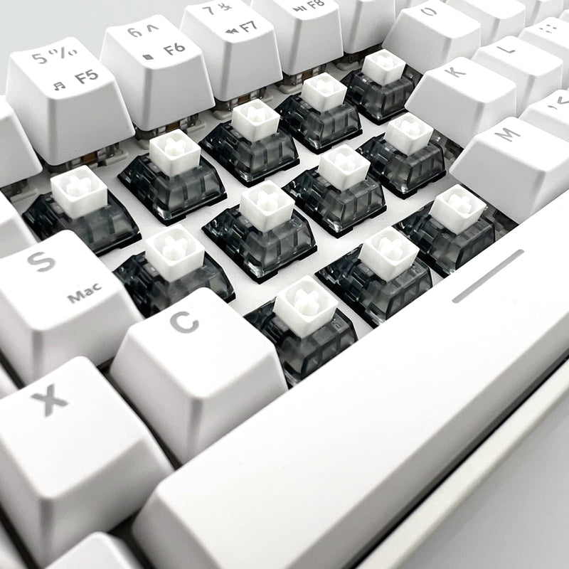 DRAOZA Kailh Box White V2 Switch for Mechanical Gaming Keyboard, 5 Pin Clicky Switch （Box V2 White,108PCS） 108PCS Box V2 White
