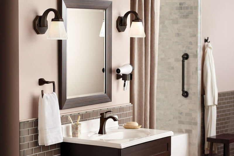 Moen Voss Oil-Rubbed Bronze Double Robe Hook, YB5103ORB