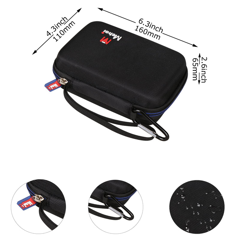 Mchoi Hard Carrying Case Fits for HP 10bII+ Financial Calculator NW239AA, EVA Portable Storage Case Shockproof, Case Only
